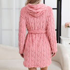 Jacquard Plush Robe