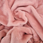 Ruffle Trim Plush Robe
