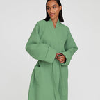Waffle Textured Bathrobe